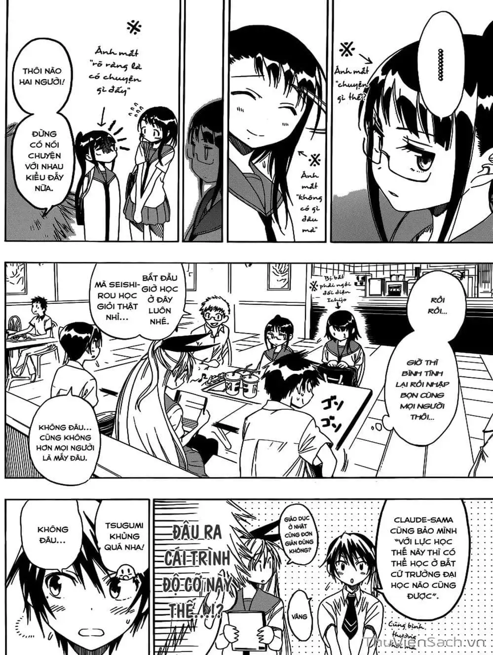 Truyện Tranh Tình Yêu Giả Tạo - Nisekoi trang 8