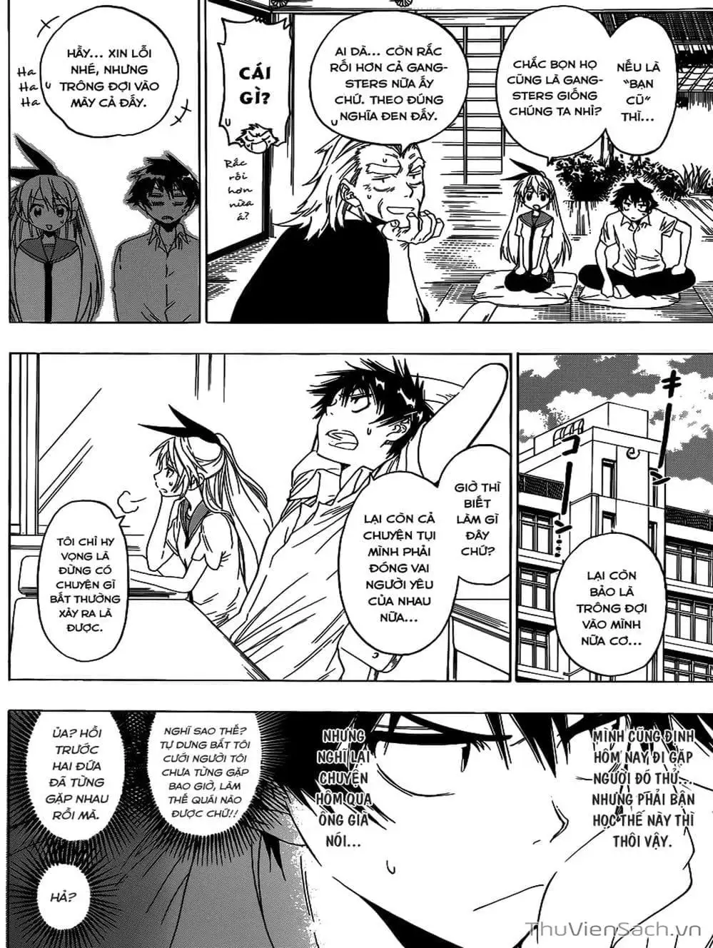 Truyện Tranh Tình Yêu Giả Tạo - Nisekoi trang 8