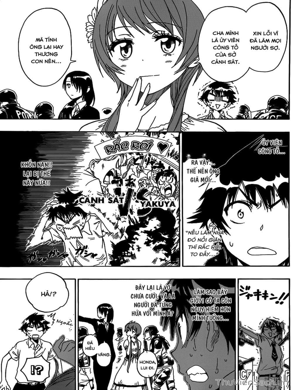 Truyện Tranh Tình Yêu Giả Tạo - Nisekoi trang 8
