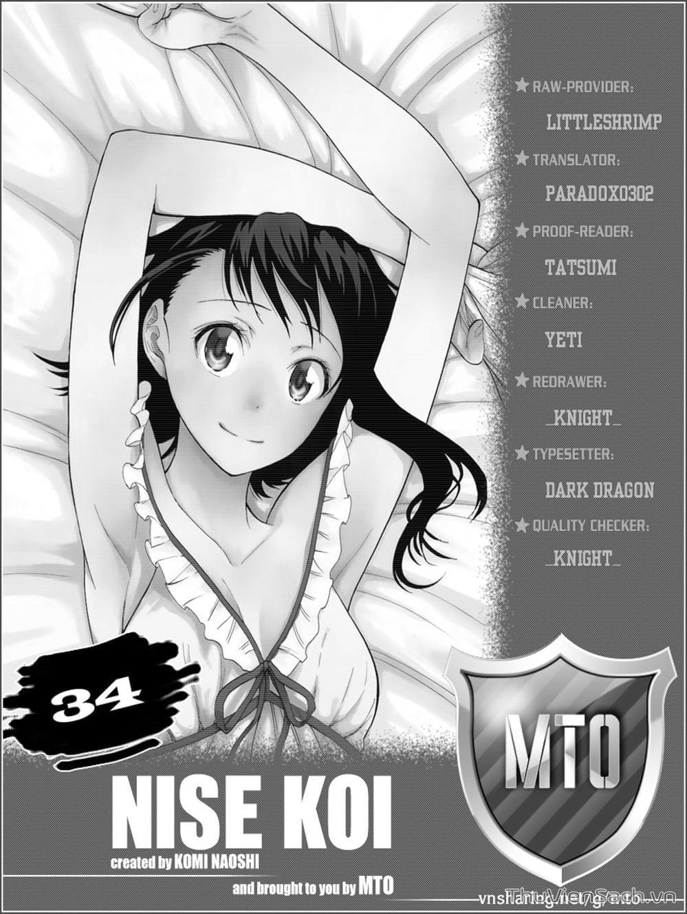 Truyện Tranh Tình Yêu Giả Tạo - Nisekoi trang 755