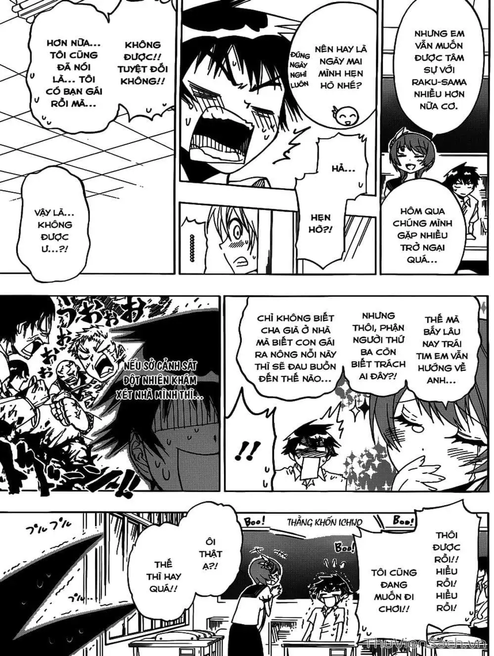 Truyện Tranh Tình Yêu Giả Tạo - Nisekoi trang 8