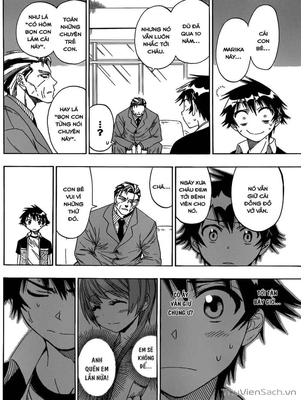 Truyện Tranh Tình Yêu Giả Tạo - Nisekoi trang 8