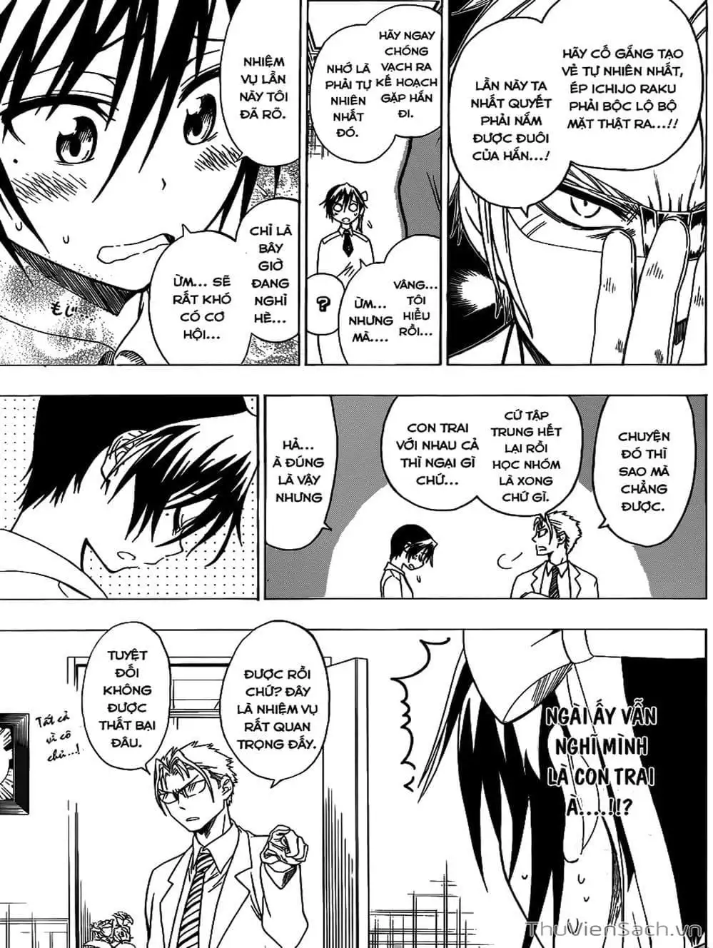 Truyện Tranh Tình Yêu Giả Tạo - Nisekoi trang 8