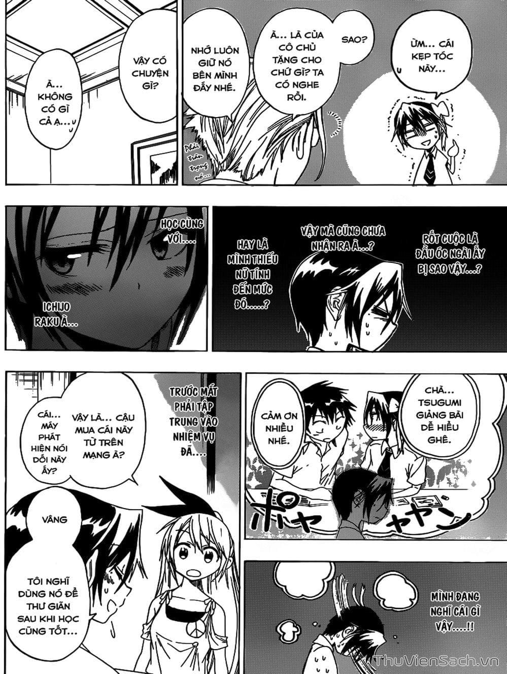 Truyện Tranh Tình Yêu Giả Tạo - Nisekoi trang 8