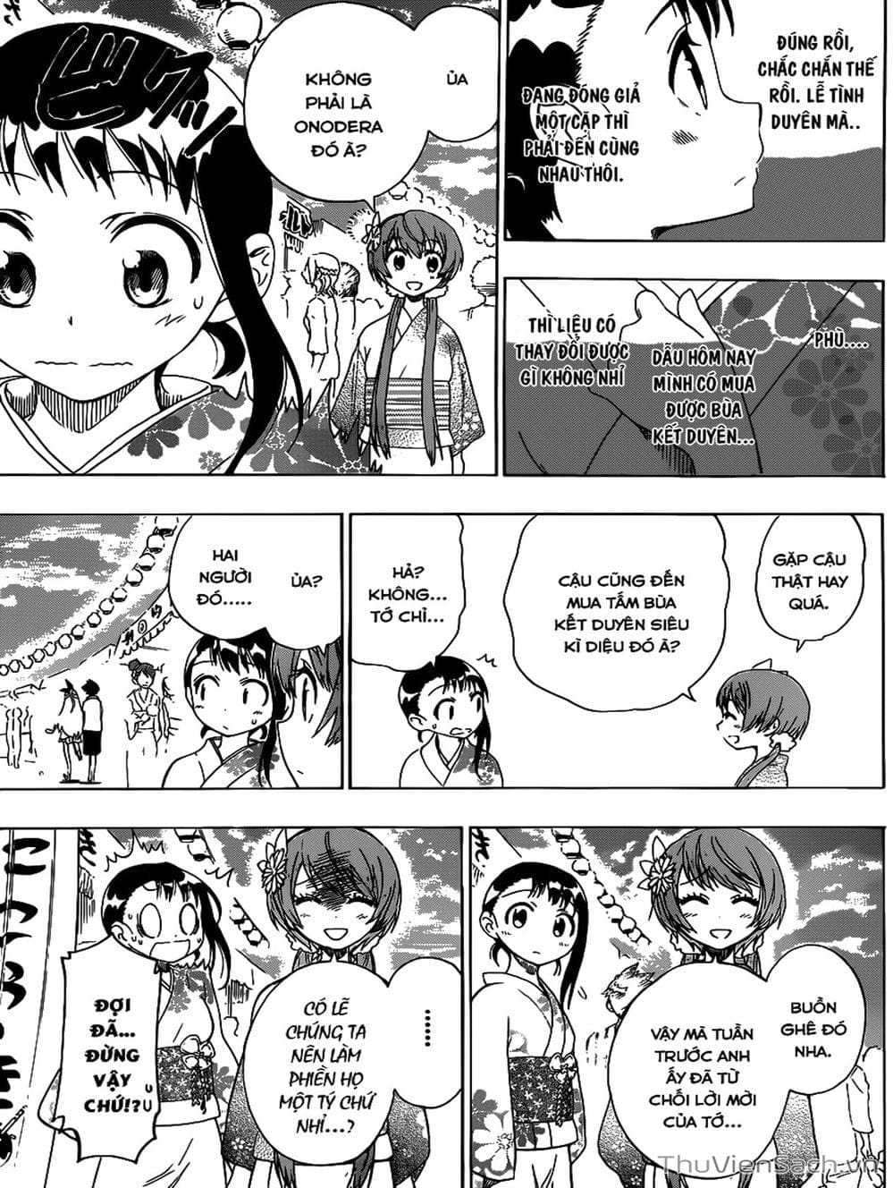 Truyện Tranh Tình Yêu Giả Tạo - Nisekoi trang 8