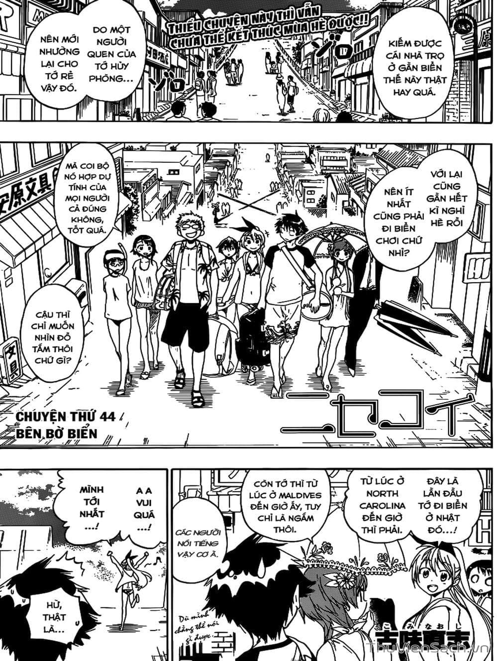 Truyện Tranh Tình Yêu Giả Tạo - Nisekoi trang 8