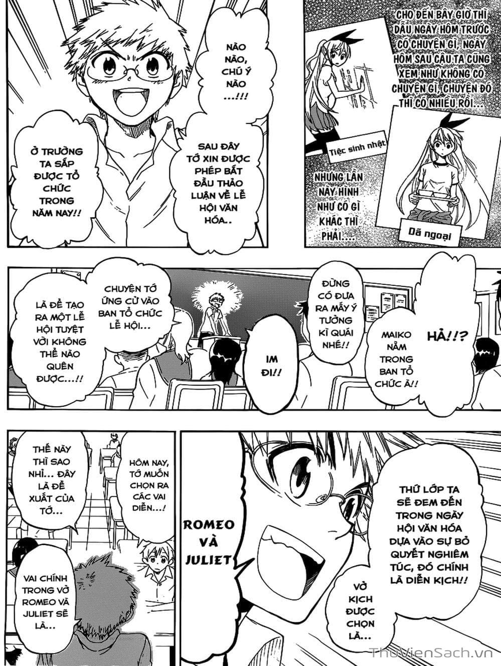 Truyện Tranh Tình Yêu Giả Tạo - Nisekoi trang 8