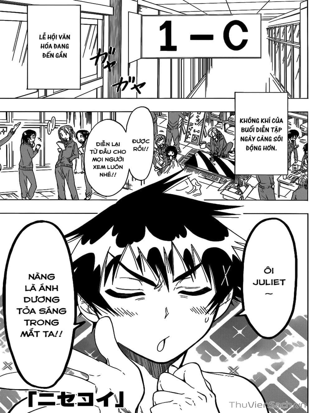 Truyện Tranh Tình Yêu Giả Tạo - Nisekoi trang 8