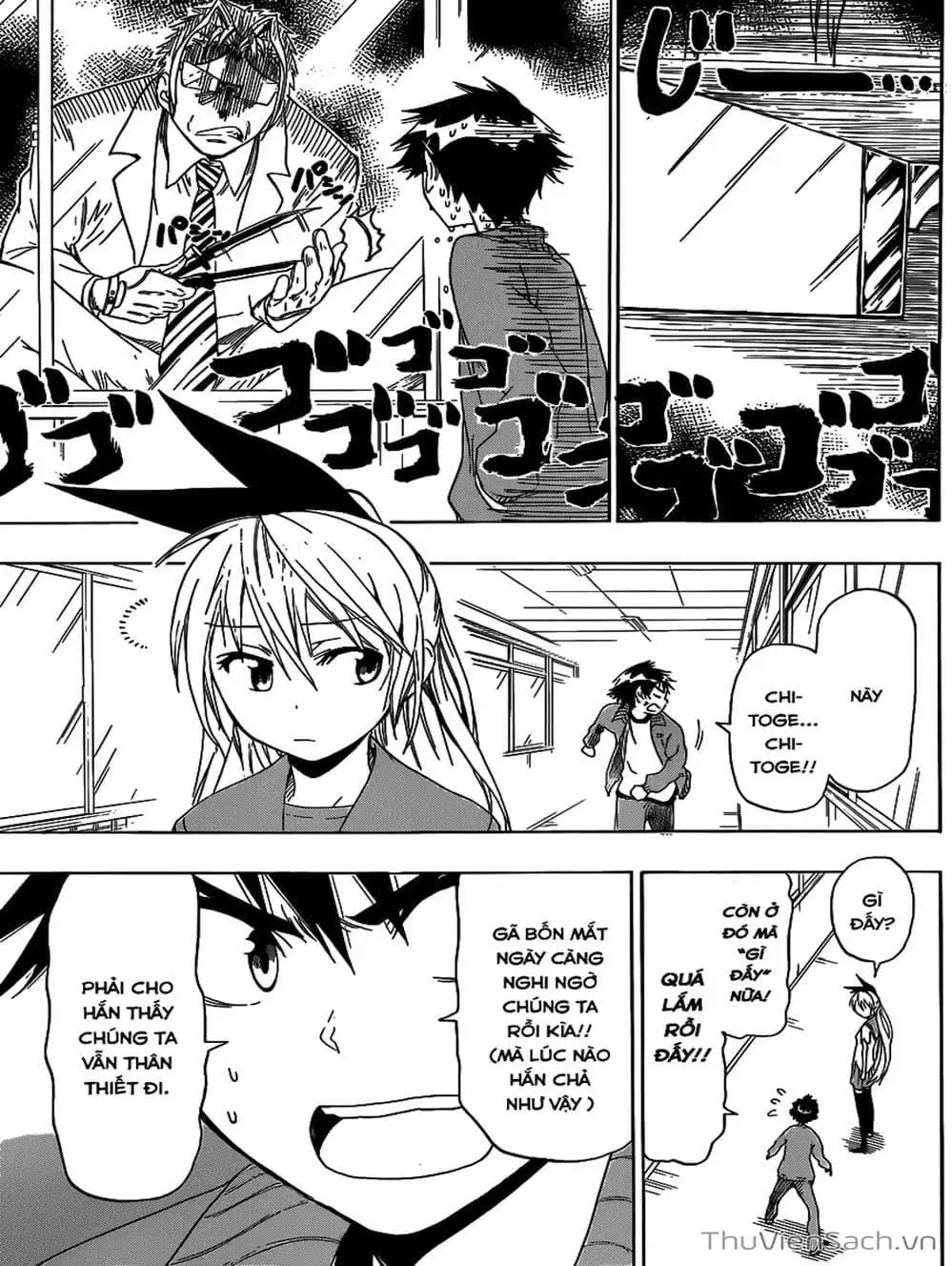 Truyện Tranh Tình Yêu Giả Tạo - Nisekoi trang 8