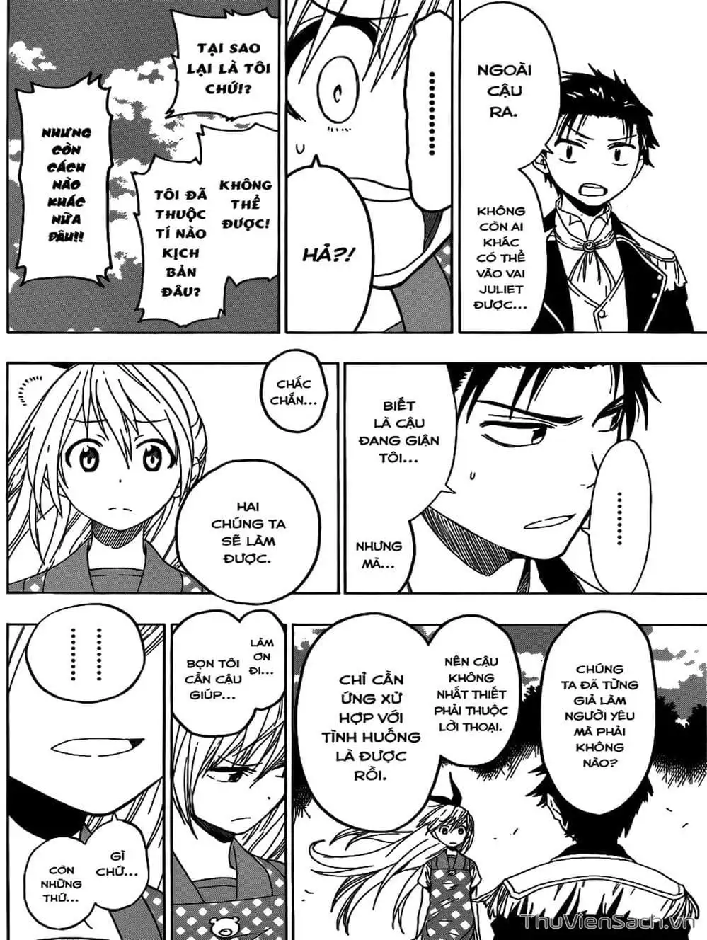Truyện Tranh Tình Yêu Giả Tạo - Nisekoi trang 8