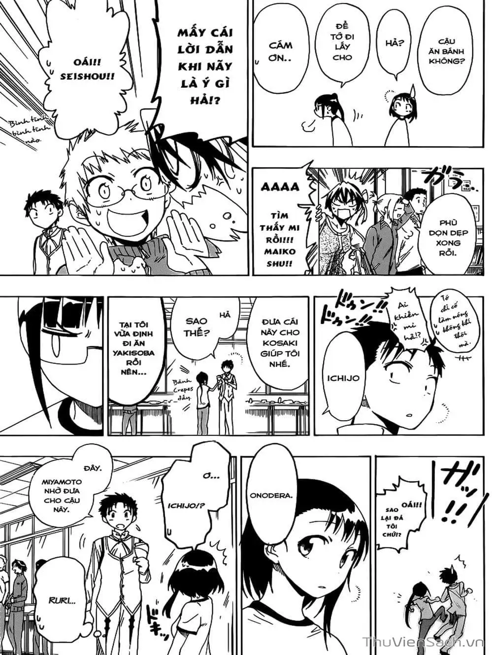 Truyện Tranh Tình Yêu Giả Tạo - Nisekoi trang 8