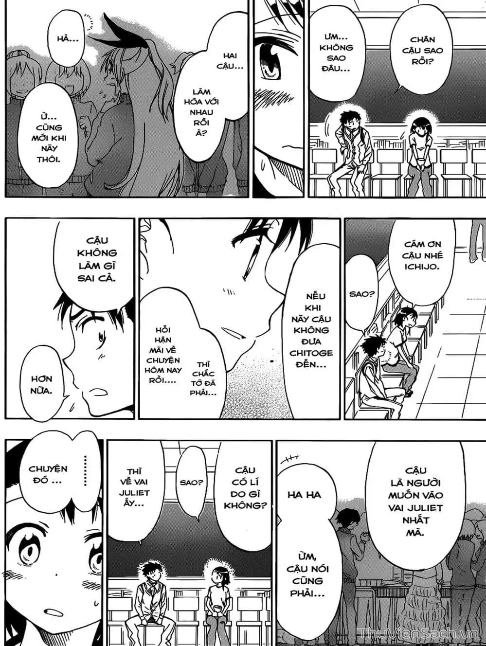 Truyện Tranh Tình Yêu Giả Tạo - Nisekoi trang 8