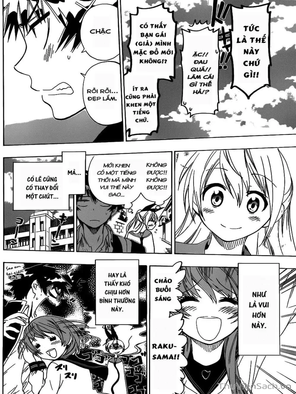 Truyện Tranh Tình Yêu Giả Tạo - Nisekoi trang 8