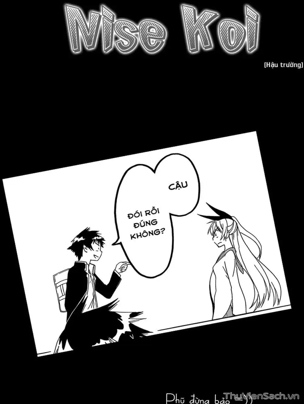 Truyện Tranh Tình Yêu Giả Tạo - Nisekoi trang 8