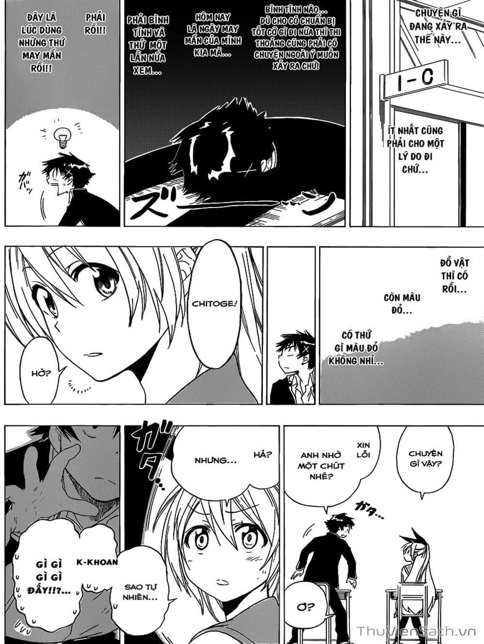 Truyện Tranh Tình Yêu Giả Tạo - Nisekoi trang 8