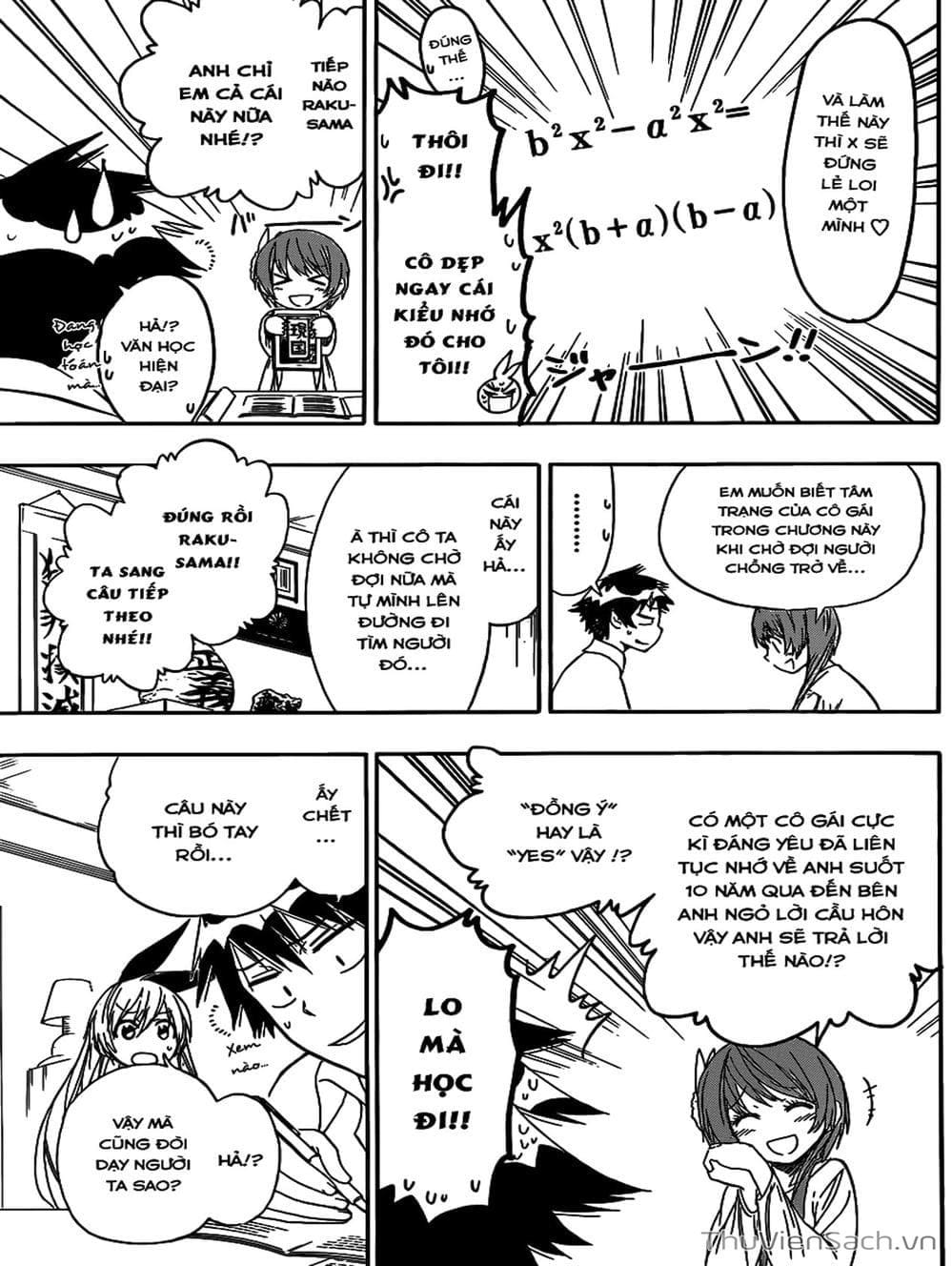 Truyện Tranh Tình Yêu Giả Tạo - Nisekoi trang 8