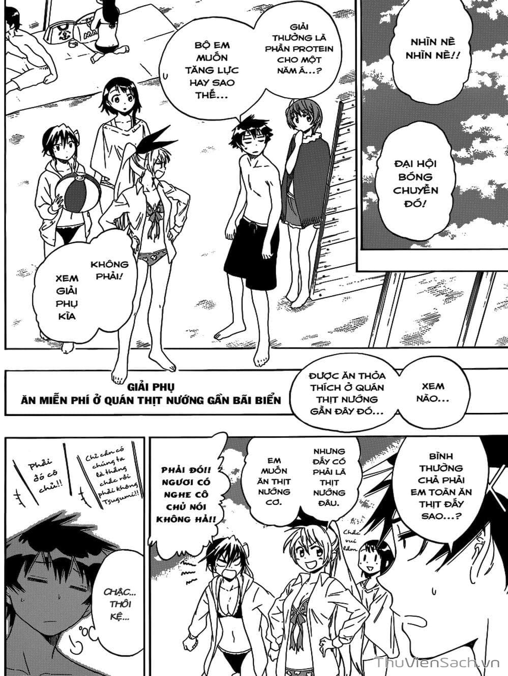 Truyện Tranh Tình Yêu Giả Tạo - Nisekoi trang 8