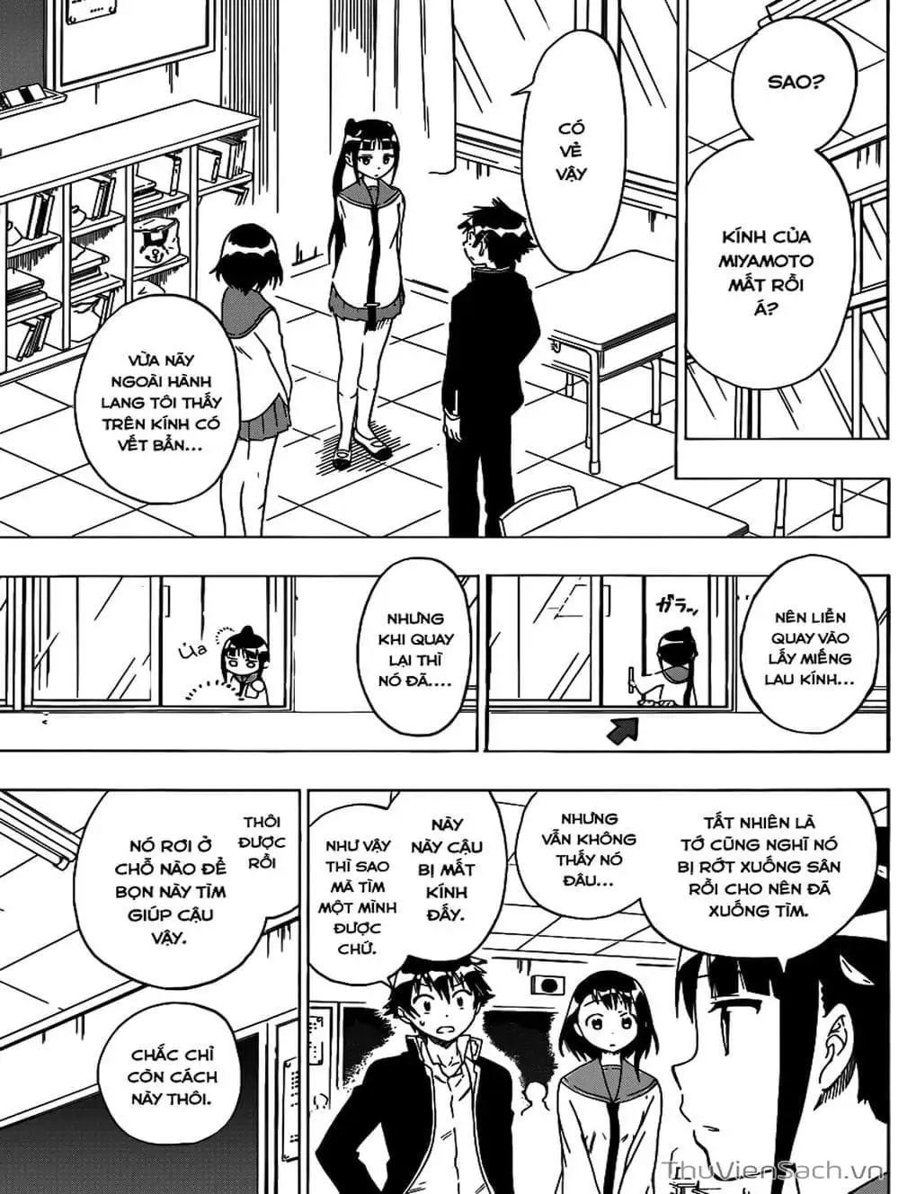 Truyện Tranh Tình Yêu Giả Tạo - Nisekoi trang 8