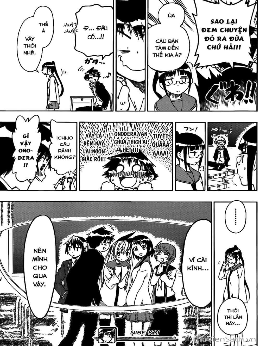 Truyện Tranh Tình Yêu Giả Tạo - Nisekoi trang 8