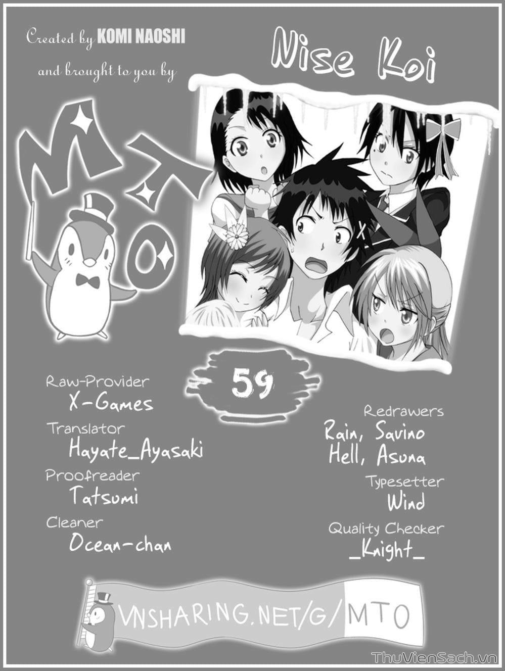Truyện Tranh Tình Yêu Giả Tạo - Nisekoi trang 8