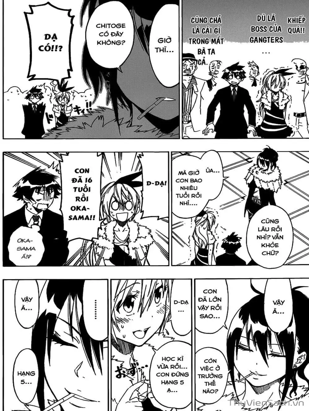 Truyện Tranh Tình Yêu Giả Tạo - Nisekoi trang 8