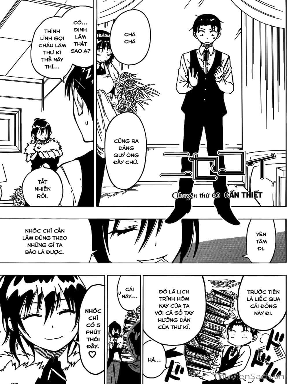 Truyện Tranh Tình Yêu Giả Tạo - Nisekoi trang 8