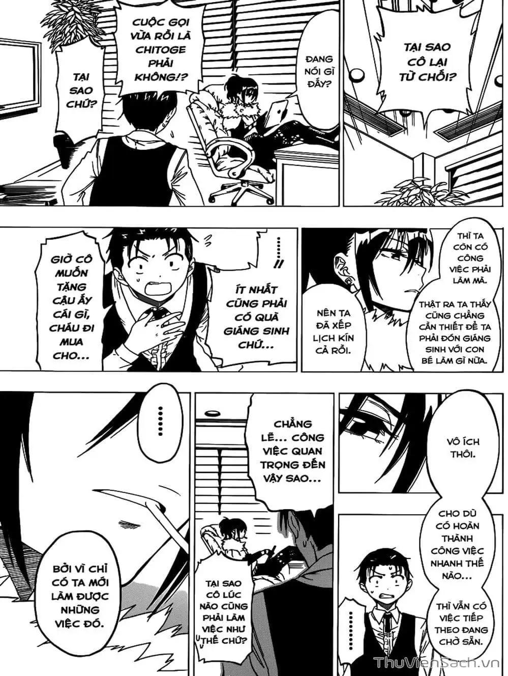 Truyện Tranh Tình Yêu Giả Tạo - Nisekoi trang 8