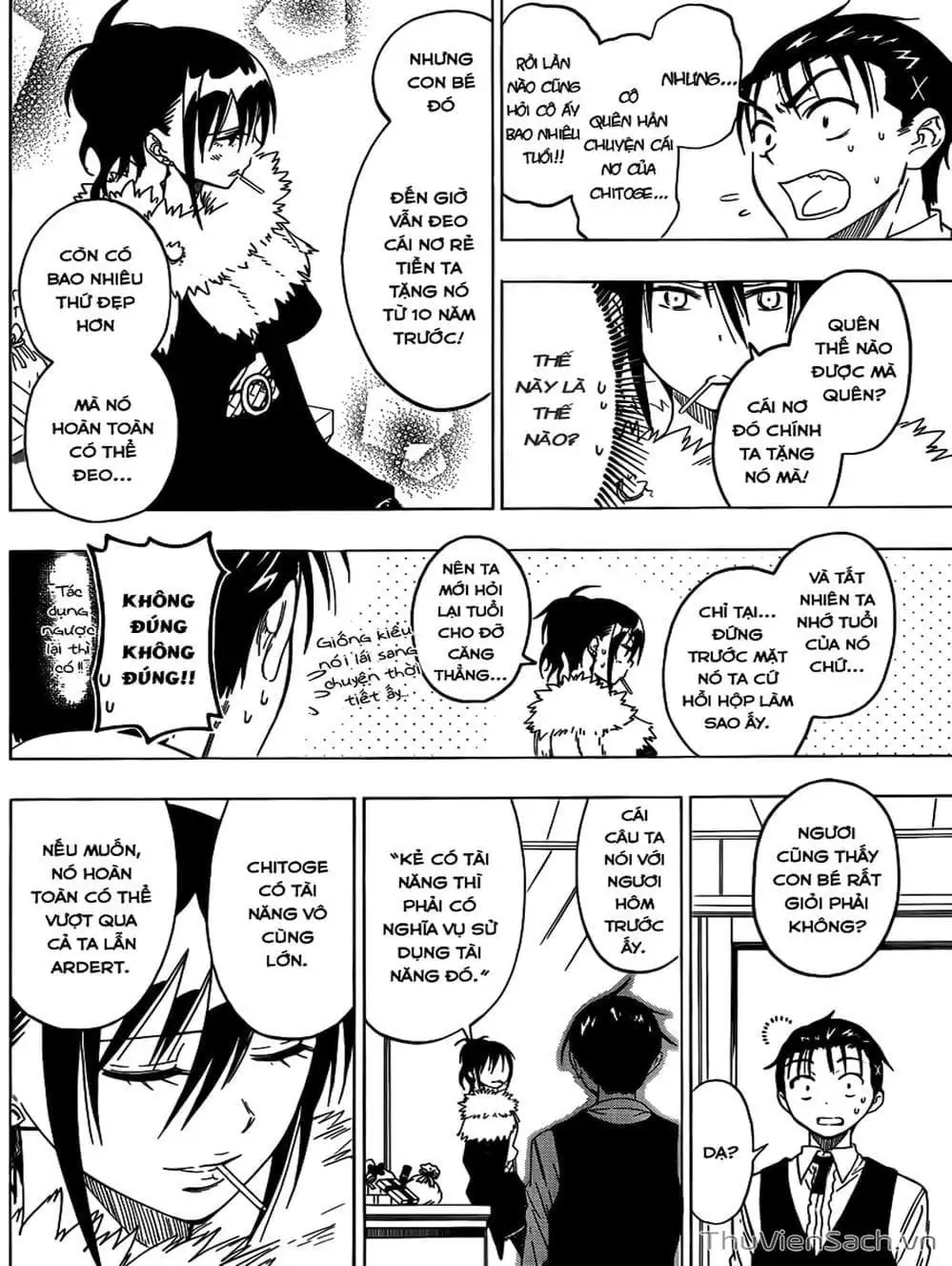 Truyện Tranh Tình Yêu Giả Tạo - Nisekoi trang 8