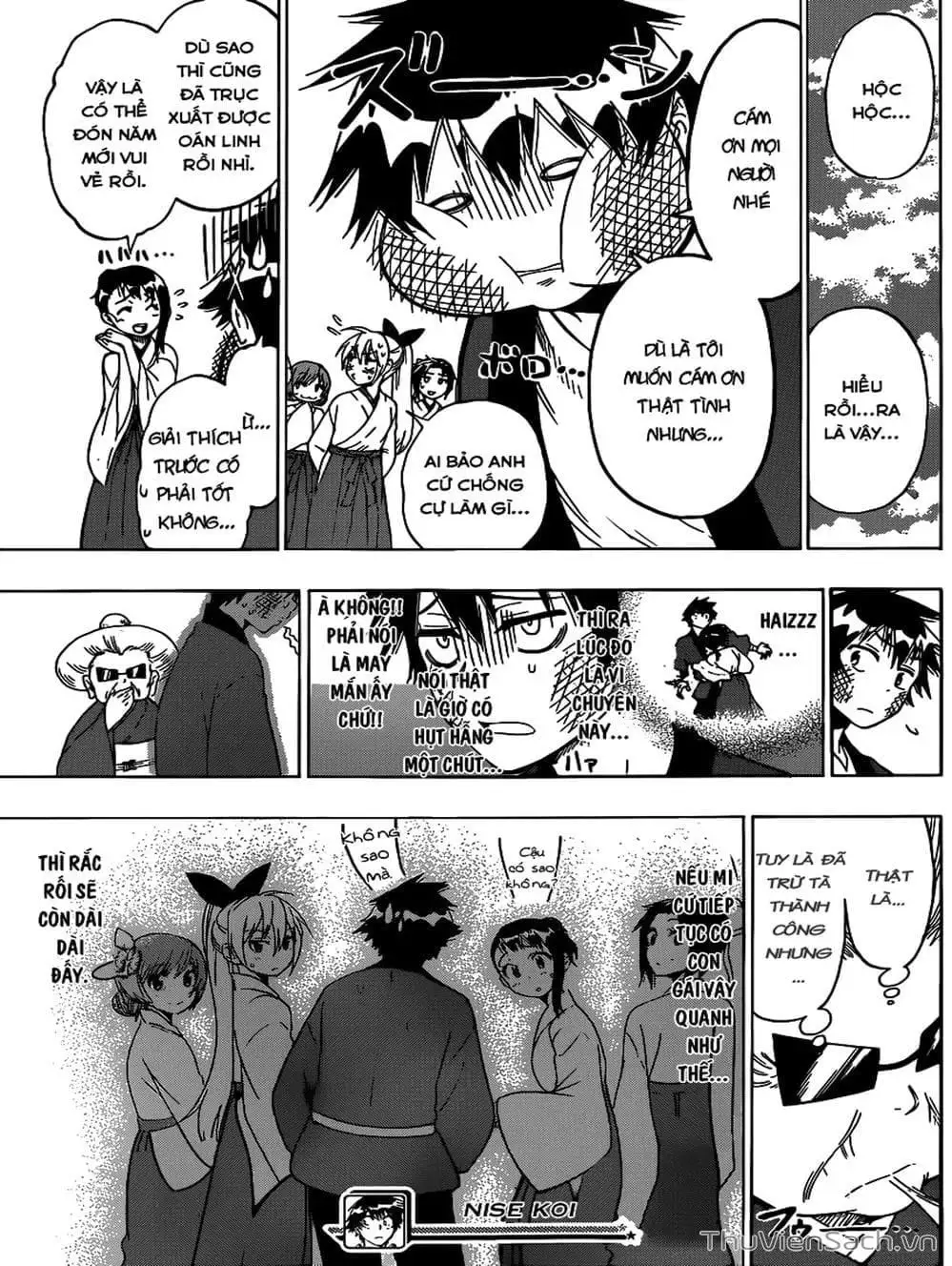 Truyện Tranh Tình Yêu Giả Tạo - Nisekoi trang 8