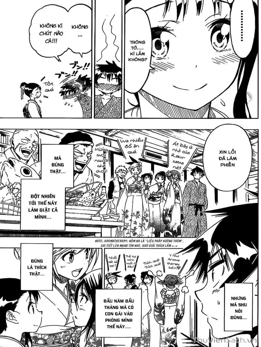 Truyện Tranh Tình Yêu Giả Tạo - Nisekoi trang 8