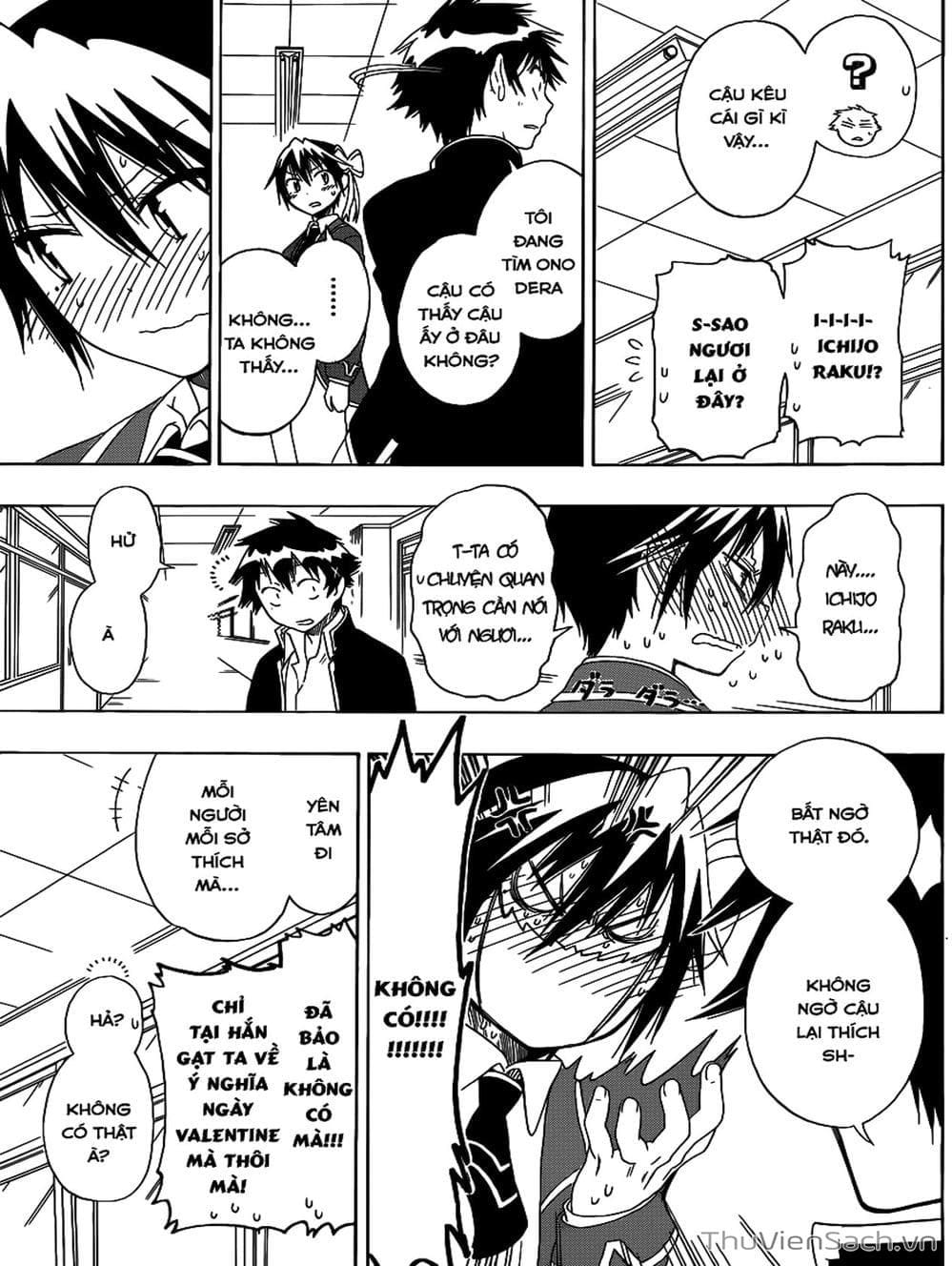 Truyện Tranh Tình Yêu Giả Tạo - Nisekoi trang 8