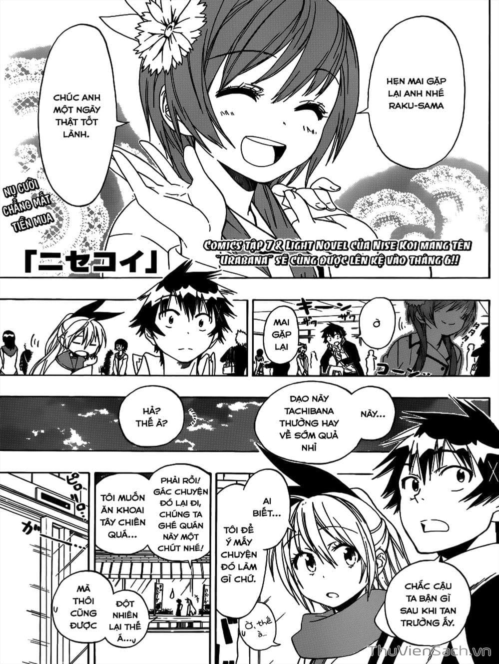Truyện Tranh Tình Yêu Giả Tạo - Nisekoi trang 8