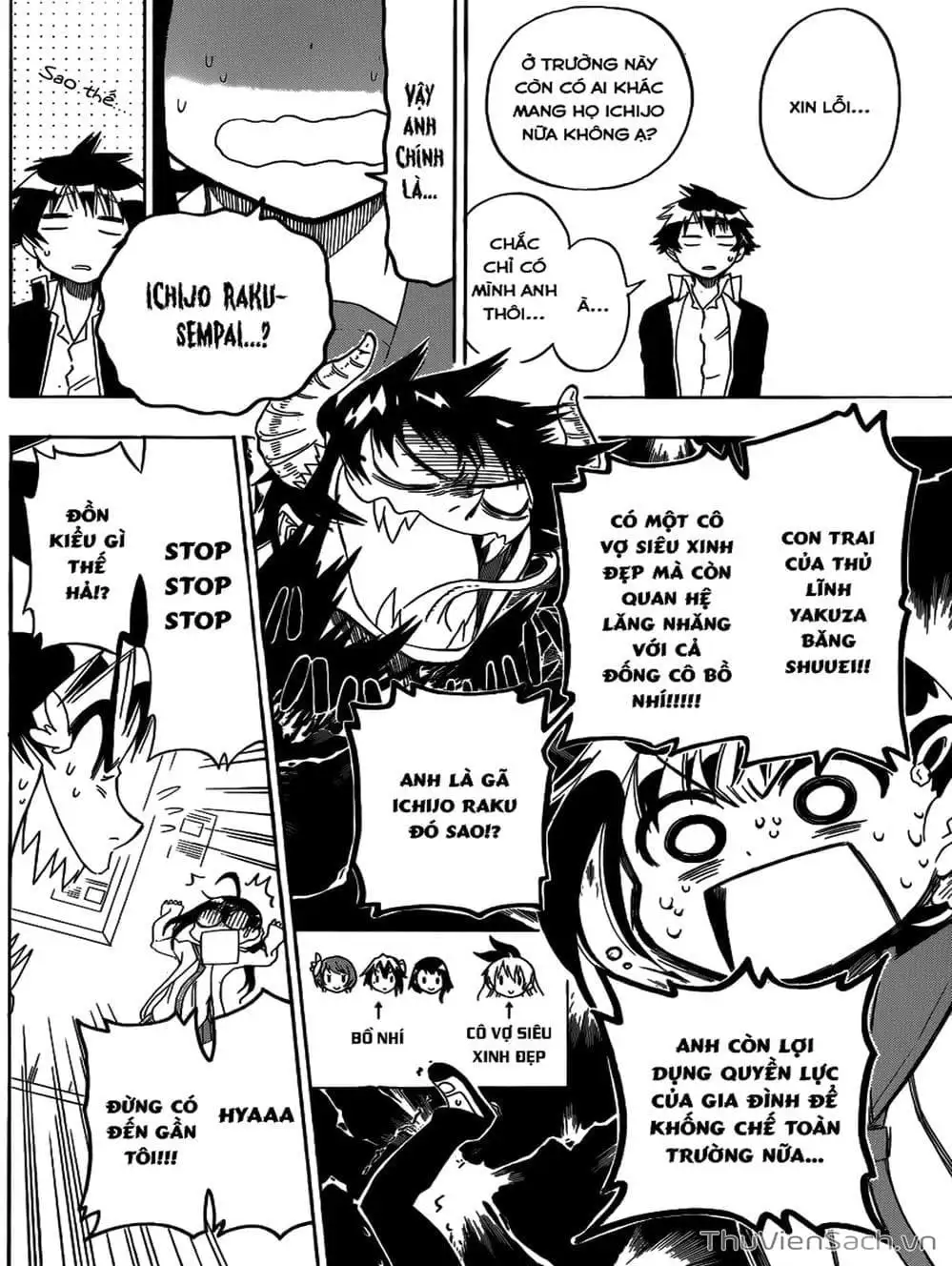 Truyện Tranh Tình Yêu Giả Tạo - Nisekoi trang 8