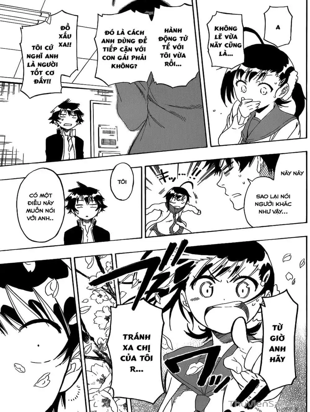 Truyện Tranh Tình Yêu Giả Tạo - Nisekoi trang 8