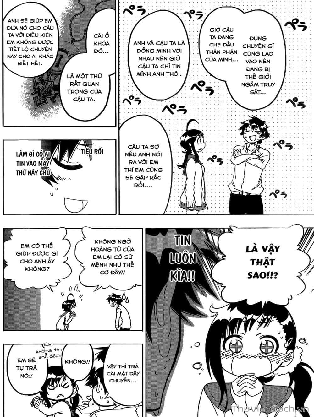 Truyện Tranh Tình Yêu Giả Tạo - Nisekoi trang 8