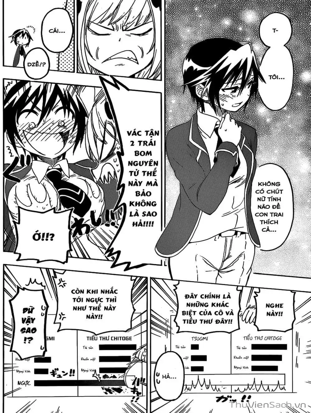 Truyện Tranh Tình Yêu Giả Tạo - Nisekoi trang 8