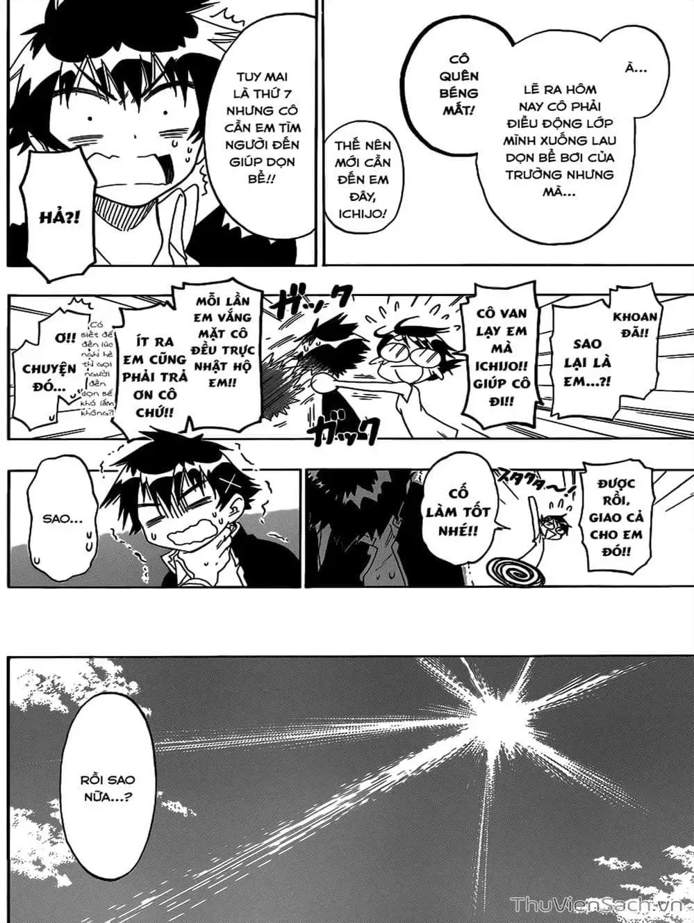 Truyện Tranh Tình Yêu Giả Tạo - Nisekoi trang 8