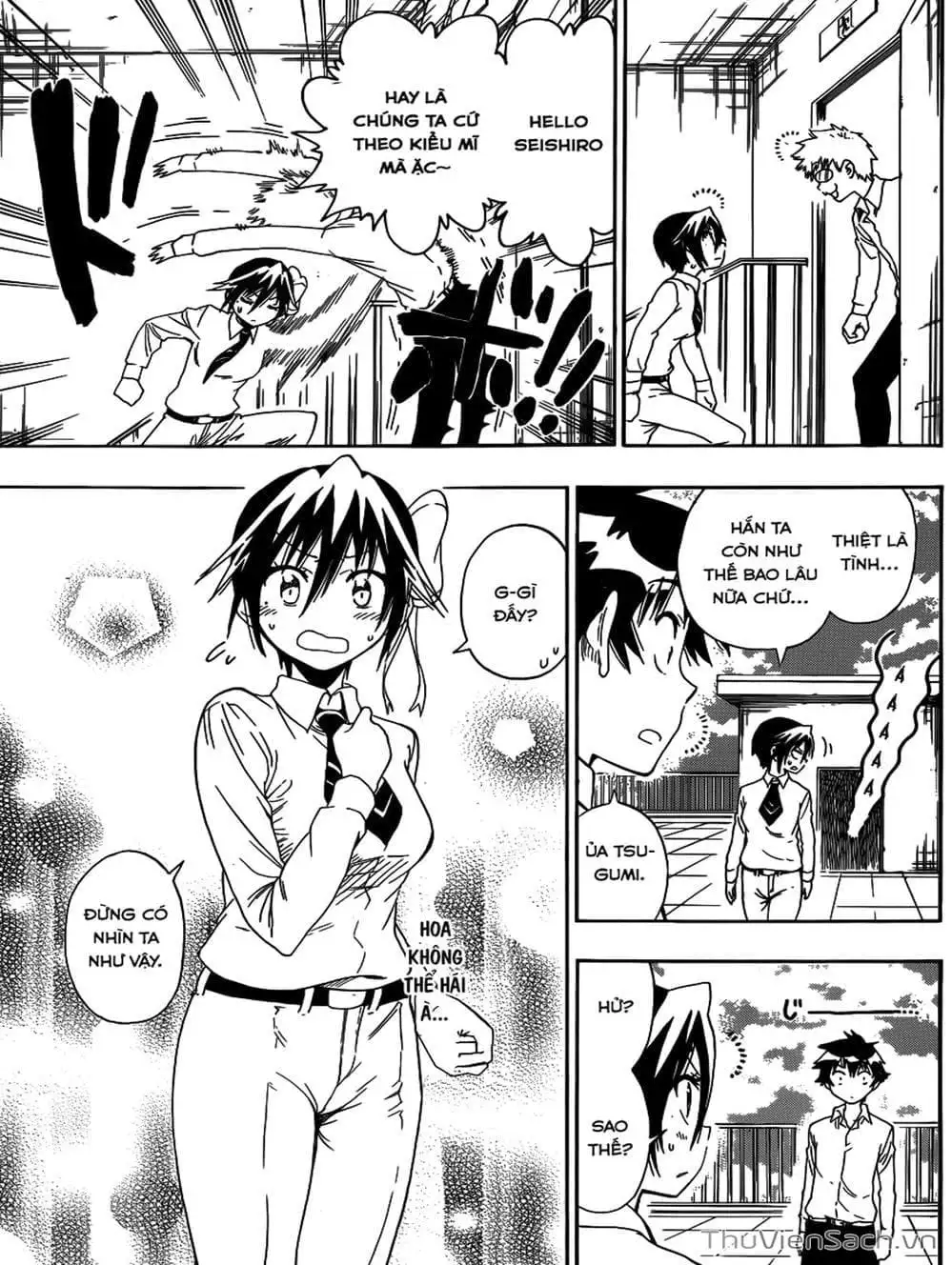 Truyện Tranh Tình Yêu Giả Tạo - Nisekoi trang 8