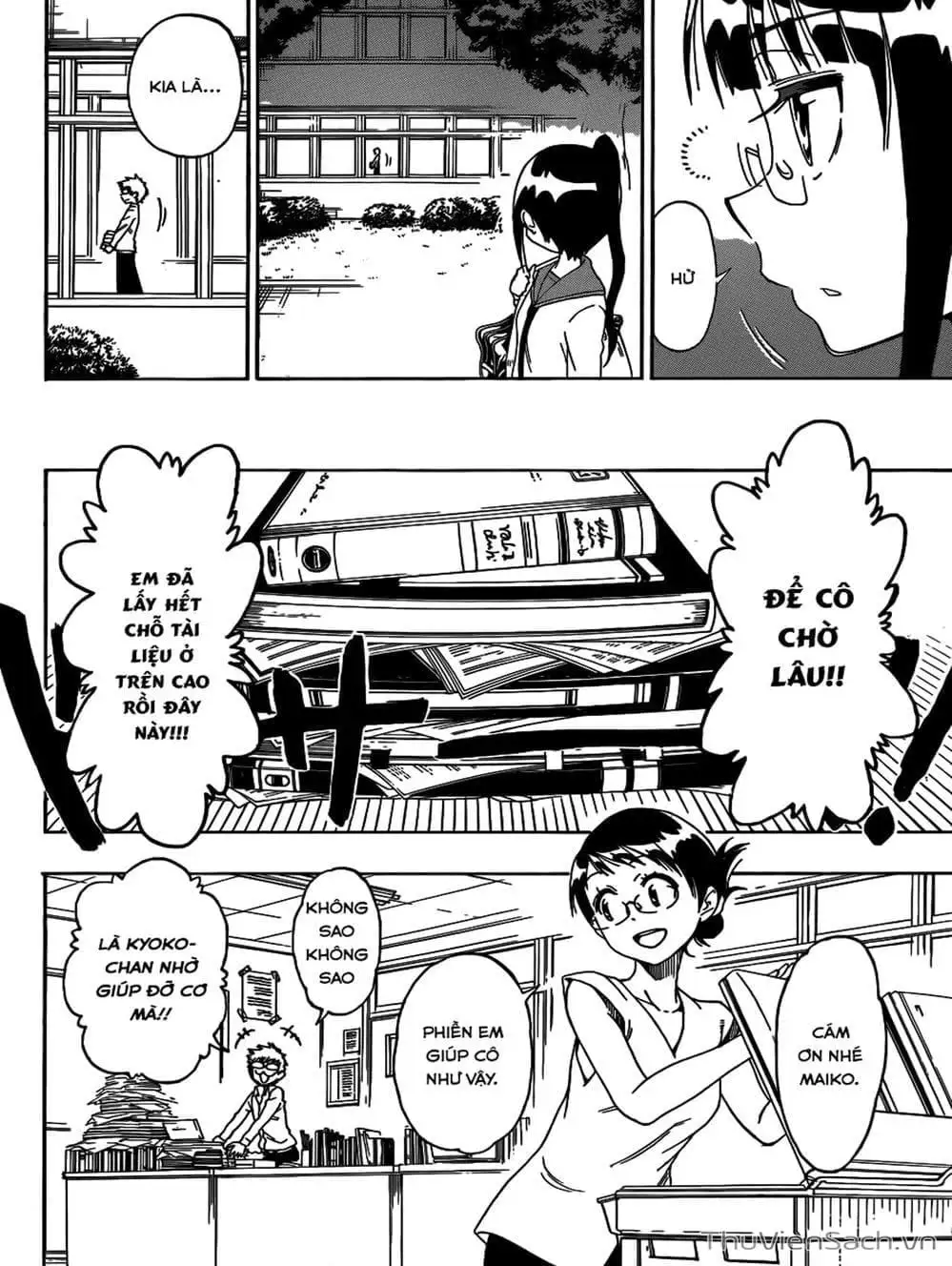 Truyện Tranh Tình Yêu Giả Tạo - Nisekoi trang 8