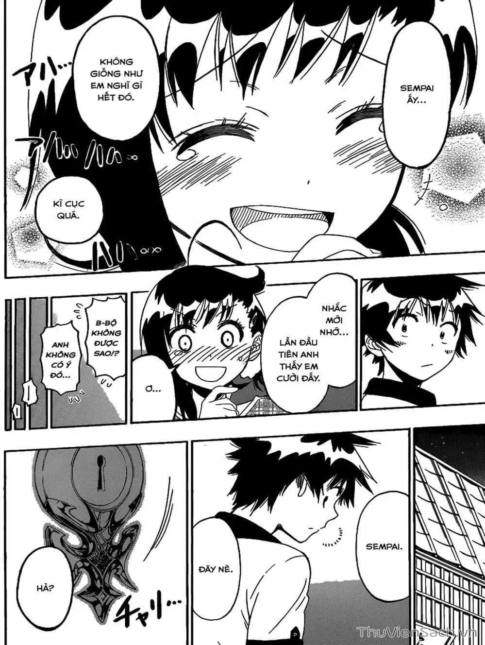 Truyện Tranh Tình Yêu Giả Tạo - Nisekoi trang 8