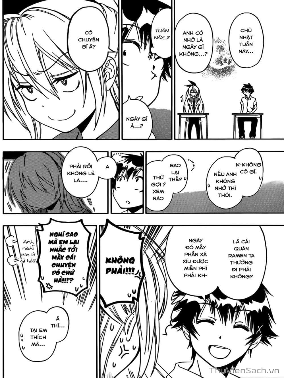 Truyện Tranh Tình Yêu Giả Tạo - Nisekoi trang 8