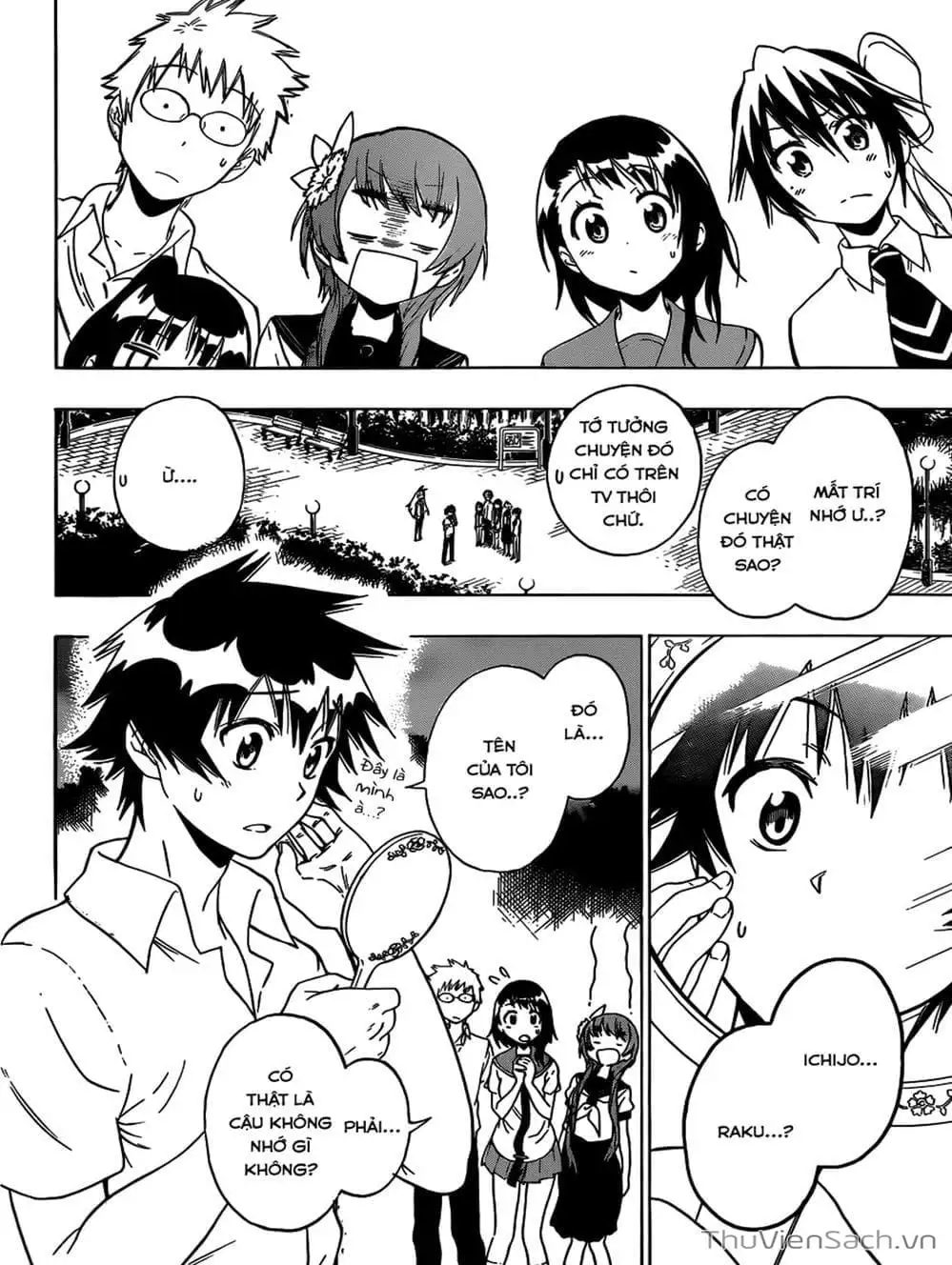 Truyện Tranh Tình Yêu Giả Tạo - Nisekoi trang 8