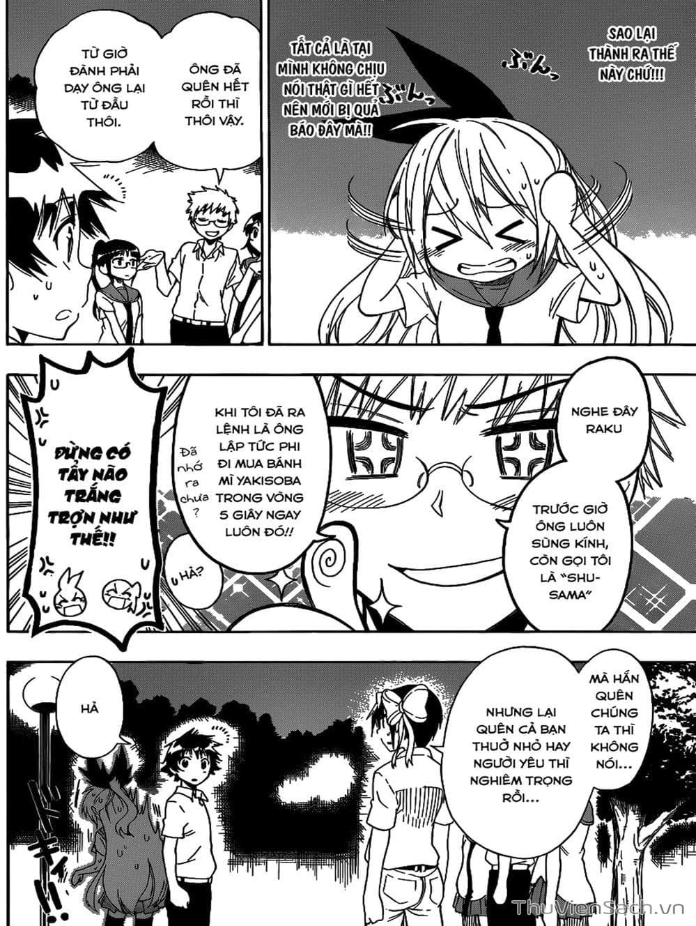 Truyện Tranh Tình Yêu Giả Tạo - Nisekoi trang 8