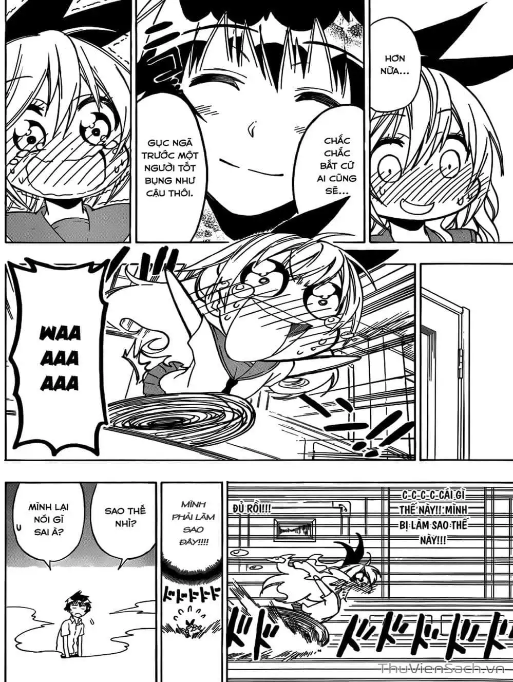 Truyện Tranh Tình Yêu Giả Tạo - Nisekoi trang 8