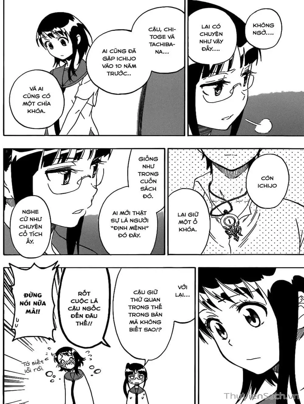 Truyện Tranh Tình Yêu Giả Tạo - Nisekoi trang 8