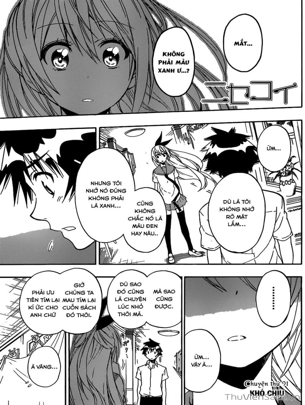 Truyện Tranh Tình Yêu Giả Tạo - Nisekoi trang 8