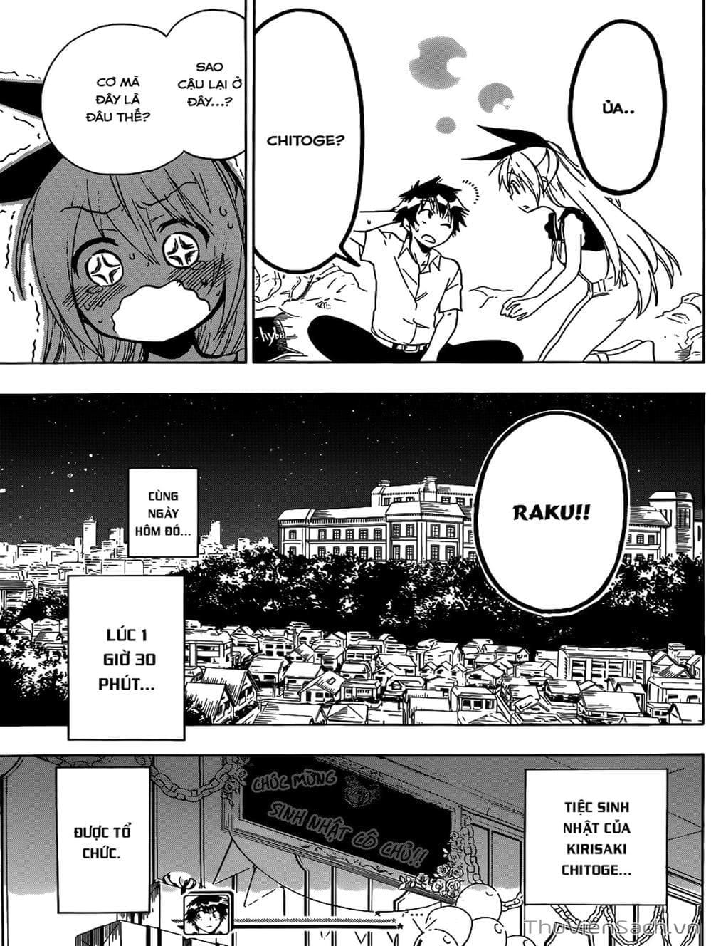 Truyện Tranh Tình Yêu Giả Tạo - Nisekoi trang 8