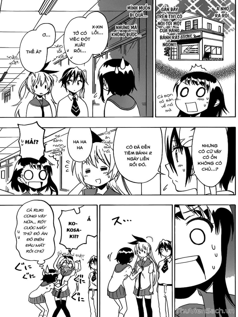 Truyện Tranh Tình Yêu Giả Tạo - Nisekoi trang 8