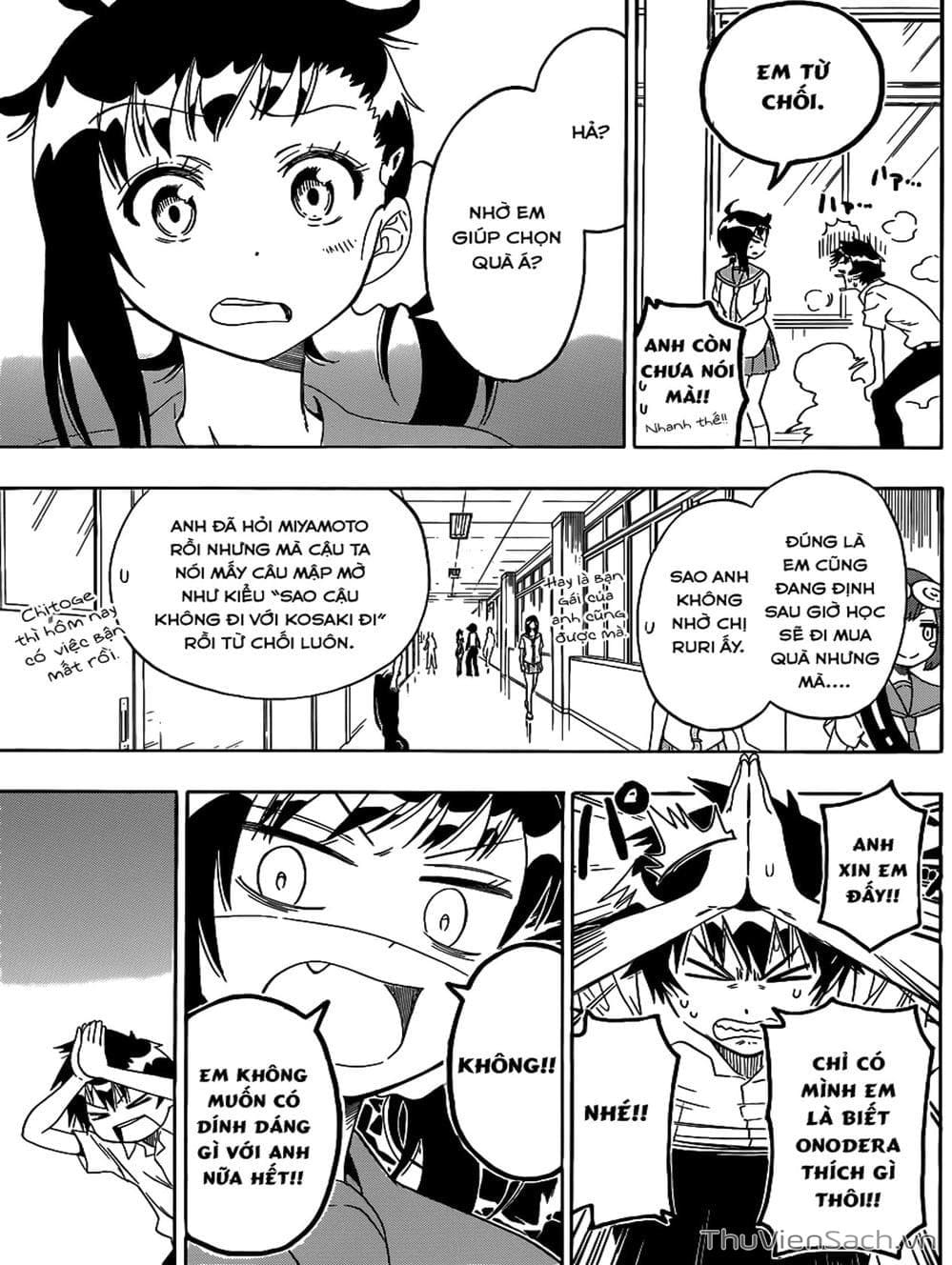 Truyện Tranh Tình Yêu Giả Tạo - Nisekoi trang 8