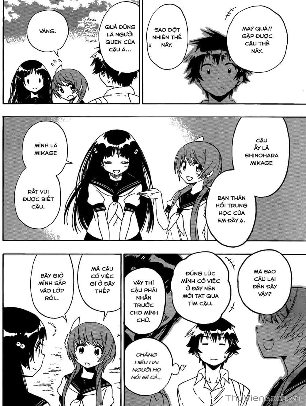 Truyện Tranh Tình Yêu Giả Tạo - Nisekoi trang 8